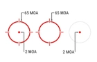 Прицел коллиматорный Holosun SCRS-RD точка 2 MOA + круг 65 МОА - изображение 11