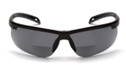 Біфокальні захисні окуляри Pyramex Ever-Lite Bifocal (+2.5) (gray), сірі - зображення 3