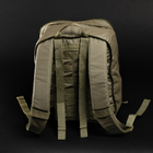 Тактический штурмовой военный рюкзак UKRTAC 20л "Олива" - изображение 3