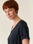 Плаття-футболка коротке літнє жіноче Tatuum Kemo T2214.194 42 Темно-синє (5900142152245) - зображення 3