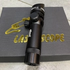 Лазерный целеуказатель Bassell JG1/3G, зеленый луч. Крепление на Пикатинни - изображение 5
