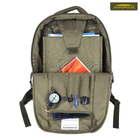 Рюкзак адміністративний для військових, охоронців, волонтерів РА-2 (олива) - зображення 5
