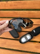 Тактические очки 5.11 Aileron Shield с сменными линзами черные (G-1) - изображение 2