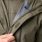 Куртка штормова чоловіча 5.11 Tactical Force Rain Shell Jacket 48362-186 XS Зелена (888579491302) - зображення 10