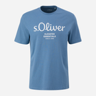 Koszulka męska bawełniana s.Oliver 10.3.11.12.130.2139909-54D1 2XL Niebieska (4099974203995) - obraz 4