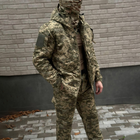 Костюм мужской на Синтепоне Куртка + Брюки / Утепленная форма с плащевой подкладкой размер 3XL - изображение 2