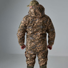 Костюм Зимний Soft Shell на Omni-Heat с капюшоном / Мужская Форма Куртка + Брюки пиксель размер 3XL - изображение 7