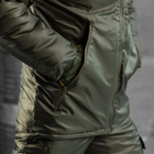 Зимний костюм "Leader" OMNI-HEAT на синтепоне / Комплект куртка + брюки олива размер M - изображение 5