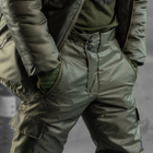 Зимний костюм "Leader" OMNI-HEAT на синтепоне / Комплект куртка + брюки олива размер 2XL - изображение 8