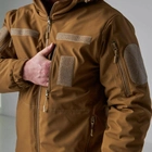 Зимовий Костюм Soft Shell на Omni-Heat з капюшоном / Чоловіча Форма Куртка + Штани койот розмір 2XL - зображення 3