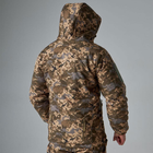 Костюм Зимний Soft Shell на Omni-Heat с капюшоном / Мужская Форма Куртка + Брюки пиксель размер 4XL - изображение 3