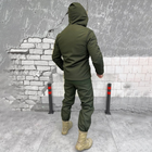 Мужской зимний костюм Softshell на мехе / Куртка + брюки "Splinter k5" олива размер XL - изображение 3
