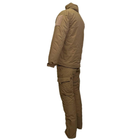 Чоловічий зимовий Костюм Куртка + Штани на холлофайбері / Утеплена форма койот розмір 2XL - зображення 3
