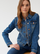 Джинсова куртка жіноча Tatuum Beska T2315.012 42 Синя (5900142257001) - зображення 4