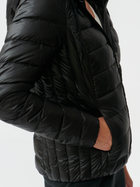 Куртка демісезонна коротка з капюшоном жіноча Tatuum Markana T2316.011 36 Чорна (5900142262388) - зображення 4