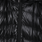 Куртка демісезонна коротка з капюшоном жіноча Tatuum Markana T2316.011 38 Чорна (5900142262395) - зображення 7