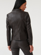 Шкіряна куртка жіноча Tatuum Bami T2316.014 36 Коричнева (5900142262944) - зображення 2