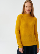 Sweter z golfem wiązany damski Tatuum Suzi T2319.090 2XL Żółty (5900142274343) - obraz 1