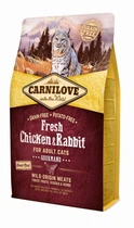 Сухой корм для кошек Carnilove Cat Fresh Chicken & Rabbit с курицей и кроликом