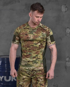 Тактическая мужская потоотводящая футболка M мультикам (85688) - изображение 1
