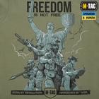 M-Tac футболка Freedom Light Olive S - зображення 5