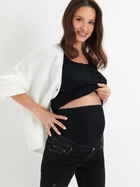 Джинси для вагітних Mom`s жіночі Sinsay ZA577-90J 34 Темно-сірі (5904749048871) - зображення 3