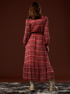 Сукня міді літня жіноча Sinsay 7464A-MLC XS Червона (5904841503254) - зображення 2