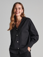 Блузка жіноча Sinsay 2856F-99X XL Чорна (5904298202809) - зображення 1