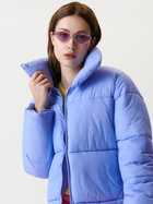 Куртка зимова жіноча Sinsay 6555J-04X M Блакитна (5904426098366) - зображення 4
