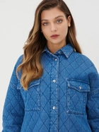Куртка демісезонна жіноча Sinsay 5992J-55J 34 Блакитна (5904298833829) - зображення 4