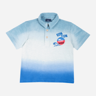 Дитяча футболка-поло для хлопчика Chicco 09033564000000 104 см Світло-синя (8054707720985) - зображення 1