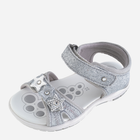Дитячі сандалії для дівчинки Chicco Sandalo Fabiana 01065377000000 21 Срібні (8051182193389) - зображення 1