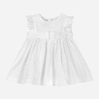Дитяча сукня для дівчинки Chicco 09003640000000 68 см Біла (8054707615229) - зображення 1