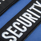 Набор шевронов с липучкой IDEIA Security Охрана 9 х 25 и 4.5 х 12.5 см вышитый патч 2 шт. (4820182651137) - изображение 8