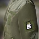 Шеврон на липучці IDEIA Флорк солдат ЗСУ з чашкою 5.5х8 см вишитий патч (2200004305431) - зображення 9