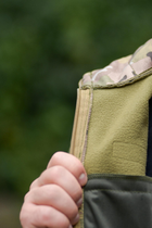 Куртка Softshell мужская Multicam с Флисовой подкладкой цвет Мультикам / Демисезонная водонепроницаемая M - изображение 3