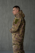 Куртка Softshell мужская Multicam с Флисовой подкладкой цвет Мультикам / Демисезонная водонепроницаемая M - изображение 4