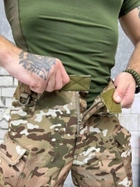 Осенние тактические штаны мультикам softshell софтшел XL - изображение 6