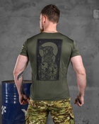 Тактическая потоотводящая футболка Odin diva oliva L - изображение 6