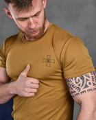 Тактическая потоотводящая футболка Odin кайот ЗСУ XL - изображение 6