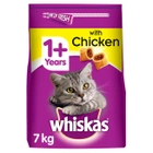 Sucha karma dla kotów Whiskas 1+ kurczak 7 kg (5900951259227) - obraz 1