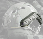 Боковые рельсы на шлем FAST (цвет Серый) ARC рельс для шлема - изображение 4
