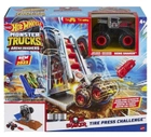Ігровий набір Hot Wheels Monster Trucks Arena Smasher Bone Shaker Tire Challenge (1947351365510) - зображення 1
