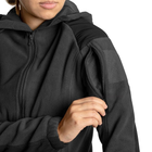 Куртка жіноча Helikon-Tex CUMULUS - Heavy Fleece, Black XL/Regular (BL-CBW-HF-01) - изображение 6