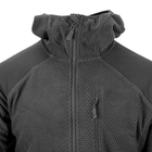 Куртка Helikon-Tex Alpha Hoodie - Grid Fleece, Shadow grey XS/Regular (BL-ALH-FG-35) - зображення 8