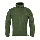 Куртка Helikon-Tex Alpha Hoodie - Grid Fleece, Olive green M/Regular (BL-ALH-FG-02) - изображение 2