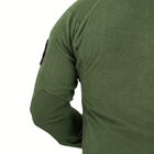 Куртка Helikon-Tex Alpha Hoodie - Grid Fleece, Olive green M/Regular (BL-ALH-FG-02) - изображение 10