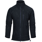 Куртка Helikon-Tex ALPHA Tactical - Grid Fleece, Navy blue 2XL/Regular (BL-ALT-FG-37) - изображение 2