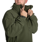 Куртка Helikon-tex GUNFIGHTER - Shark Skin Windblocker, Olive green XL/Regular (KU-GUN-FM-02) - изображение 7