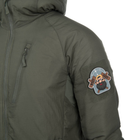 Куртка Helikon-Tex WOLFHOUND Hoodie® - Climashield® Apex 67g, Alpha green XS/Regular (KU-WLH-NL-36) - зображення 4